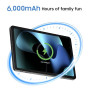 Tablette 10 Pouces Android 15,Écran HD,WiFi 5,8Go RAM+128Go ROM,Noir | Caméra 13MP+5MP HD,Batterie 6000mAh longue durée,Stockage