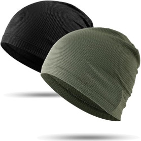 WTACTFUL Rafraîchissant Bonnet d'été Cyclisme Homme - Bonnet Crâne Léger avec Protection UV - Séchage Rapide pour Vélo, VTT, Ran