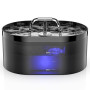 Fontaine à Eau Automatique pour Chat - 2,2L - Distributeur Eau Chat avec LED - Super Silencieuse, Chiens, Plusieurs Animaux de C