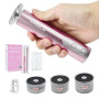 AprElm-Rechargeable Rapeuse Pieds Électrique - 120 Disques, 3 Vitesses jusqu'à 900 tr/min, en Aluminium ponceuse pieds electriqu