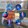 MQUPIN Lot de 42 patchs de soulagement de la douleur - Grande taille - Infrarouge lointain chinois - Plante naturelle - Patchs c