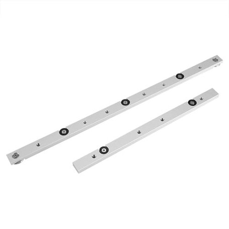 T-Track T-Slot, Barre à Onglets Mitre Bar Glissière à Onglets en Alliage D'aluminium Guide Universel et Rail de Guidage de Rail