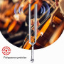 EUYKQNOI Diapason musique,Diapason therapeutique,Diapason Pour Piano,Diapason en Acier Inoxydable A440 Hz,Livré avec une poche à