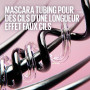 Maybelline Sky Tubes Mascara Tubing Longueur Extrême Tenue 24H 7ml | Formule vegan beurre karité huile ricin, Résiste humidité,