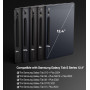 Dexnor Clavier Tablette pour Samsung Galaxy Tab S10+ Plus/S9+ Plus/S9 FE+ Plus/S8+ Plus/S7 FE/S7+ Plus 12,4" Magic Style Keyboar
