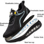 OBQcare Chaussures de Sécurité Homme Femme Antidérapant et Legere Chaussure de Travail