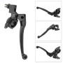 Levier d'embrayage pliable CYWVYNYT pour Dirt Pit Bike 50CC - 125CC, Aluminium Anodisé, Noir, 7/8" (22 mm), Perche Réglable
