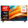 TCL 43PF650 43 Pouces 4K Ultra HD, HDR TV, Smart LED Fire TV (Dolby Vision, Dolby Atmos, DTS, HDR 10, Alexa intégré, Airplay2, M