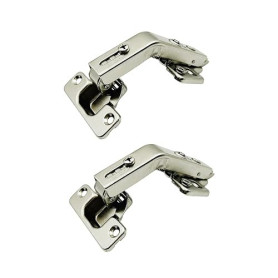 LOOTICH 135 Degré Clip-on 35 mm Charnière de Porte Pliante d'Angle pour Placard Cuisine Armoire Meuble Porte à Angle Combiné Lot