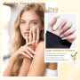 Kit Ongle Acrylique Gel Complet avec Main D'entrainement & Sac de Rangement | Poudre Acrylique Pour Ongles avec Poudres Acryliqu
