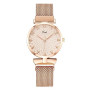OFFCUP Montre pour Femme, Montre Analogique Quartz avec Bracelet en Acier Inoxydable, Très Mince Montre De Poignet pour Femme, L