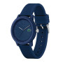 Lacoste Montre Analogique à Quartz pour Homme Collection LACOSTE.12.12 avec Bracelet en Silicone Bleu Marin - 2011172