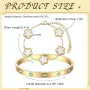 XFSRG Bracelet Femme Zircon Cristal Fleur Bracelet Ajustable Bijoux Accessoires Cadeau pour Fille Cadeau pour l'anniversaire de