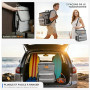 Sac à Dos Isotherme 30L Pliable - Grand Capacité, Maintient au Frais 24H, Léger et Imperméable pour Pique-Nique, Plage, Voyage,