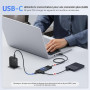 acer Hub USB 3.0 avec 5 Ports, 4 Ports de Données USB 5Gbps pour PC (60cm) | Adaptateur Multiport USB Hub pour PC, MacBook Air,