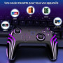 Reddening Lot de 2 Manette Switch 2 avec Station de Charge, Manette Switch pour Switch 2/Switch/Lite/OLED/PC, Manette Switch 1 a