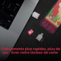 LinkMore XV23 PRO Carte micro SDXC de jeu 128 Go, A2, UHS-I, U3, V30, classe 10, vitesse de lecture jusqu'à 160 Mo/s, vitesse d'