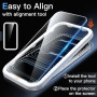 JETech Verre Trempé pour iPhone 17 Pro Max, Lot de 2+2 | Avec Protection d'Objectif Caméra, Protection D'écran Transparent HD, P