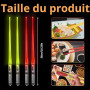 Light Up Baguettes Lightsaber Baguette Chinoise avec 9 Modes de Couleur, SOARFLY Lightsaber Baguette Réutilisables Sans BPA Illu