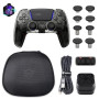 HEXGAMING Manette pour ps5,ULTIMATE PRO Controller pour ps5/PC/Mobile | avec 4 Palette / 8 Joysticks Hall Effect/Câble de Charge
