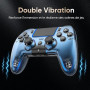 BETMI Manette sans fil pour PS5, Pro/Slim/MAC/Steam Deck/PC, joystick à effet Hall, double vibration, Macro/Turbo, jack 3,5 mm,