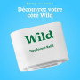 Wild - Déodorant Naturel Rechargeable - Trio de recharges Fresh Cotton & Sea Salt - Sans Aluminium - Végan & Ecologique - Protec