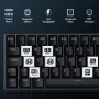 MCHOSE Ace60 Pro ISO-Nordic Clavier Gamer Magnetique | Clavier Gaming Filaire 60%, 8K Rapid Trigger, Effet Hall, 128K ScanRate,