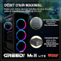 Greed®MK2 Lite - High End PC Gamer - Intel Core i5 10400F + Nvidia Geforce RTX 3050- Ordinateur RGB Ultra Rapide + PC Gaming 4K