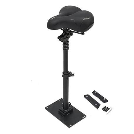 Ysislybin Siège de Trottinette Électrique ZT3Pro, Hauteur Réglable de 45 à 65 cm Coussin Amortisseur Pliable pour Trottinette Él