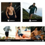 SHAGGA Lot de 3 shorts de sport légers à séchage rapide pour homme, entrejambe 7 avec poches zippées pour course à pied, fitness