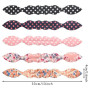 SYEYCW 5 Pièces Accessoire Chignon, Chignon Magique, French Curler Polka Dot Beamer, Outil de Tissage Français, Réutilisable Laz