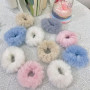 KEYRI 10 Pièces Bandeaux en Peluche Élastiques Cordes À Cheveux en Peluche | pour les Femmes Filles, Chouchous à Cheveux en Faus