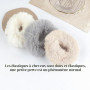 KEYRI 10 Pièces Bandeaux en Peluche Élastiques Cordes À Cheveux en Peluche | pour les Femmes Filles, Chouchous à Cheveux en Faus
