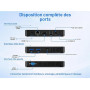 ERVPES B20E Mini PC Pentium 6500Y 8Go 128Go SSD Windows 11 Pro 4K | WiFi 5, Bluetooth 5.0, Ethernet Gigabit et USB 3.2 faciliten