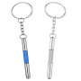Lot de 2 Mini Tournevis pour Lunettes,Tournevis Opticien 3 en 1 Porte clés en Acier Inoxydable pour Réparation de Lunettes,Lunet