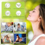 Pack de 5 Inhalateurs Nasaux – Nouvelle Version Double Embout avec 5 Arômes Naturels – Stick Mentholé Compact pour Soulagement R