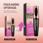 Allbestaye Mascara fibre de soie 4D, allongement de cils extra long et mascara volume des cils Imperméable à l'eau longue durée