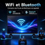 TuTu TU24Q1H-T8 Smart TV 24 Pouces (60 cm), sans Bord Connectée Télévision avec Tizen OS, WiFi, Bluetooth, App Store, AirPlay, T