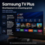 TuTu TU24Q1H-T8 Smart TV 24 Pouces (60 cm), sans Bord Connectée Télévision avec Tizen OS, WiFi, Bluetooth, App Store, AirPlay, T