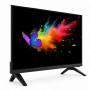 TuTu TU24Q1H-T8 Smart TV 24 Pouces (60 cm), sans Bord Connectée Télévision avec Tizen OS, WiFi, Bluetooth, App Store, AirPlay, T