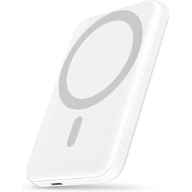 Batterie Externe Magnétique 10000mAh, 20W Charge Rapide Chargeur sans Fil Power Bank, Portable Batterie Powerbank Induction Comp