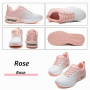 Baskets Femme Chaussures De Course avec Coussin D’Air Amortissantes Sport Sneakers Légères Respirantes Antidérapantes pour Runni