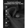 Travel Ease Coussin de Soutien Lombaire Ergonomique, Support Dorsal en Mousse à Mémoire pour Siège de Voiture Chaise de Bureau,