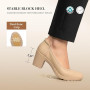 DREAM PAIRS Femmes Escarpins Chaussures à Talon Haut Chaussures Classiques pour Dame Mariage Bureau | Chaussures Bureau Élégante