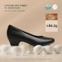 DREAM PAIRS Escarpins Femme Petit Talon Enfile | Soutien de la Voûte Plantaire, Chaussures Travail Bureau Confort Longue Durée
