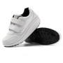 JOMIX Chaussures à Bascule Femme Orthopédique Baskets Scratch de Randonnée pour Sport Plate-Forme Marche Gymnastique Lacets Ferm