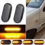 Malcayang Indicateur Dynamiques LED Clignotant pour for Bora Golf 3 4 Passat 3BG Polo for Seat Ibiza Leon Cordoba Toledo Focus F