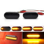 Malcayang Indicateur Dynamiques LED Clignotant pour for Bora Golf 3 4 Passat 3BG Polo for Seat Ibiza Leon Cordoba Toledo Focus F