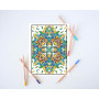 Coloriage Adulte: Coloriage par numéros - mandalas et motifs