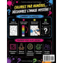 COLORIAGE MYSTÈRE MANGA: Livre de coloriage par numéros pour adultes et adolescents avec personnages japonais, illustrations man